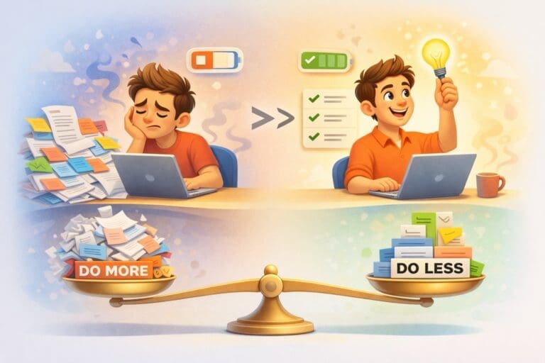 The case for doing less, better