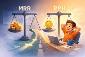 Revenue math for a one-person business